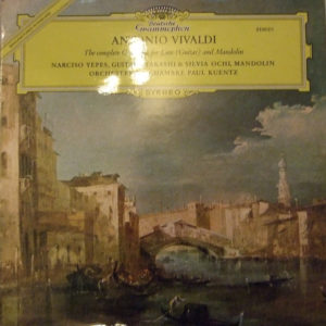Antonio Vivaldi, Narciso Yepes, Takashi* & Silvia Ochi, Orchestre De Chambre Paul Kuentz - The Complete Concertos For Lute (Guitar) And Mandolin (LP, RE)