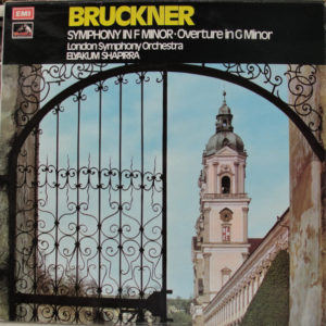 Bruckner* / Elyakum Shapirra - Symphony In F Minor - Overture In G Minor (LP)