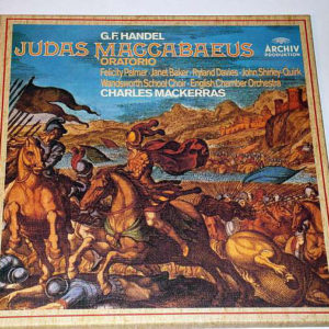 Georg Friedrich Händel, Sir Charles Mackerras - Judas Maccabaeus Oratorio (3xLP + Box)