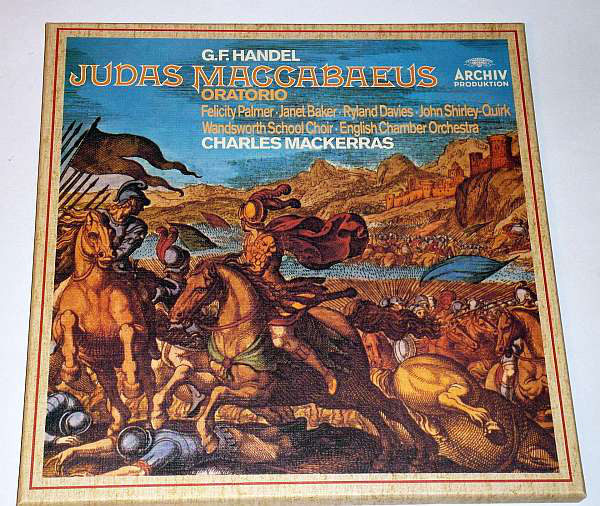 Georg Friedrich Händel, Sir Charles Mackerras - Judas Maccabaeus Oratorio (3xLP + Box)