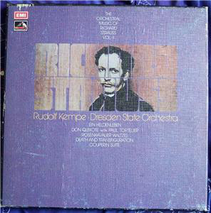 Richard Strauss, Rudolf Kempe, Staatskapelle Dresden - The Orchestral Music of Richard Strauss Vol. 2 (3xLP)