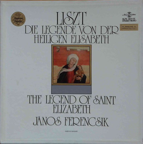 Liszt* - János Ferencsik - Die Legende Von Der Heiligen Elisabeth / The Legend Of Saint Elizabeth (3xLP, Rus + Box)