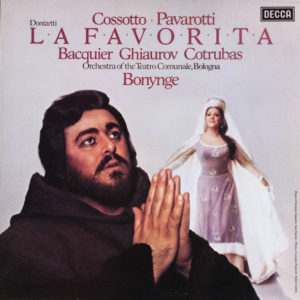 Donizetti*, Cossotto*, Pavarotti*, Bacquier*, Ghiaurov*, Cotrubas*, Orchestra Of The Teatro Comunale, Bologna*, Bonynge* - La Favorita (3xLP + Box)