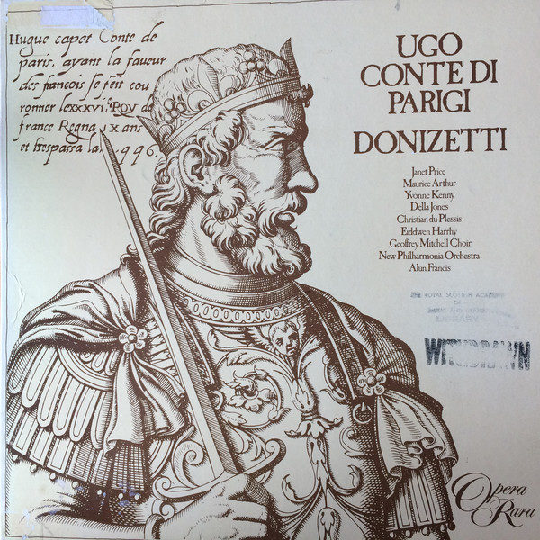 Donizetti*, New Philharmonia Orchestra, Alun Francis - Ugo Conte di Parigi (3xLP, Album + Box)
