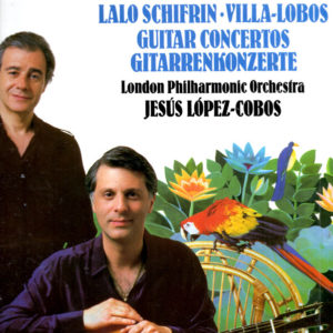 Angel Romero (2), Lalo Schifrin, Villa-Lobos*, London Philharmonic Orchestra, Jesús López-Cobos - Concertos Pour Guitare (LP, Album)