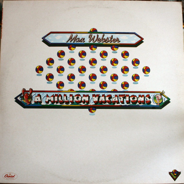 Max Webster - A Million Vacations (LP, Album)