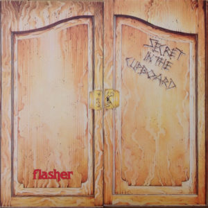 Flasher - Secret In The Cupboard (LP, Album, Red)