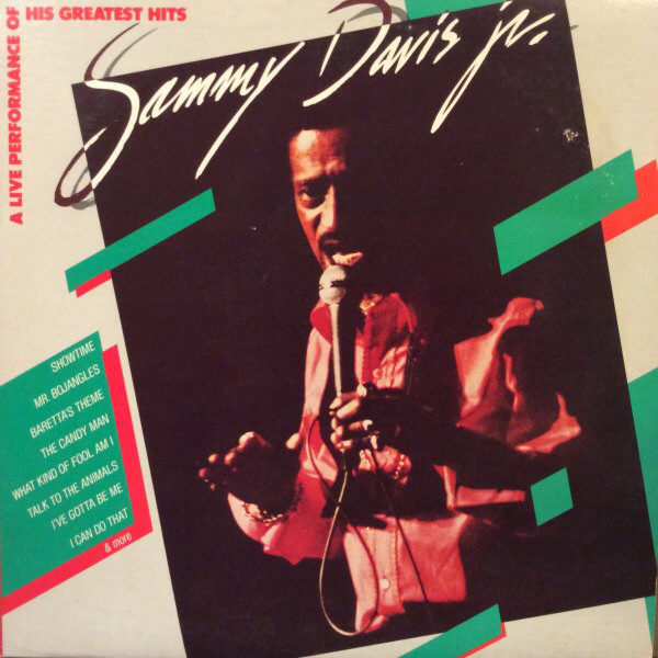Sammy Davis Jr. - A Live Performance Of His Greatest Hits (LP, Album)