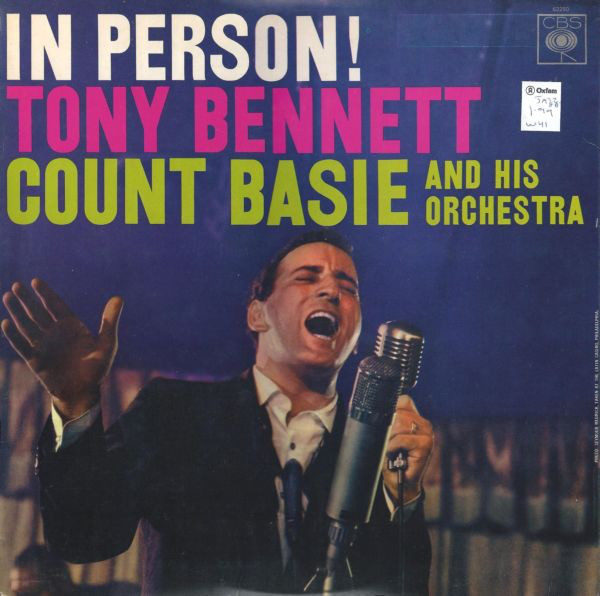 Tony Bennett With Count Basie And His Orchestra* - In Person! (LP)