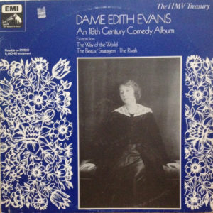 Dame Edith Evans* - An 18th Century Comedy Album (LP, Album, Mono)