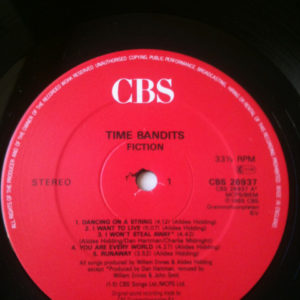 Time Bandits - Fiction (LP, Album)
