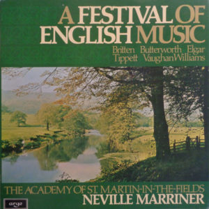 Britten* / Butterworth* / Elgar* / Tippett* / Vaughan Williams* - The Academy Of St. Martin-in-the-Fields / Neville Marriner* - A Festival Of English Music (4xLP, Comp + Box)