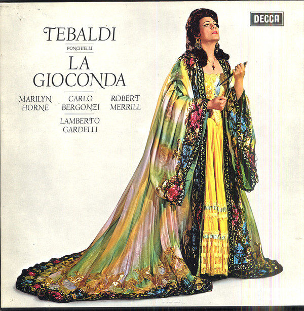 Amilcare Ponchielli, Renata Tebaldi, Marilyn Horne, Carlo Bergonzi, Robert Merrill, Lamberto Gardelli - La Gioconda (3xLP)