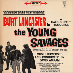 David Amram - The Young Savages (An Original Sound Track Recording) (LP, Album)
