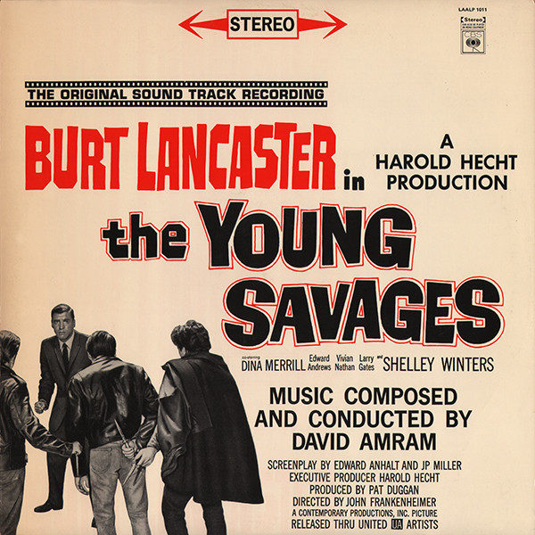 David Amram - The Young Savages (An Original Sound Track Recording) (LP, Album)