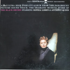 Alessandro Cicognini - The Black Orchid (LP, Album)