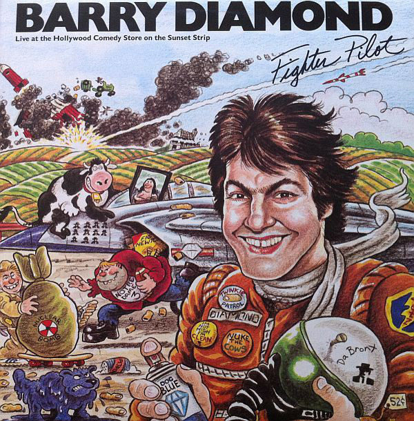 Barry Diamond - Fighter Pilot (Live At The Hollywood Comedy Store On The Sunset Strip) (LP, Album)
