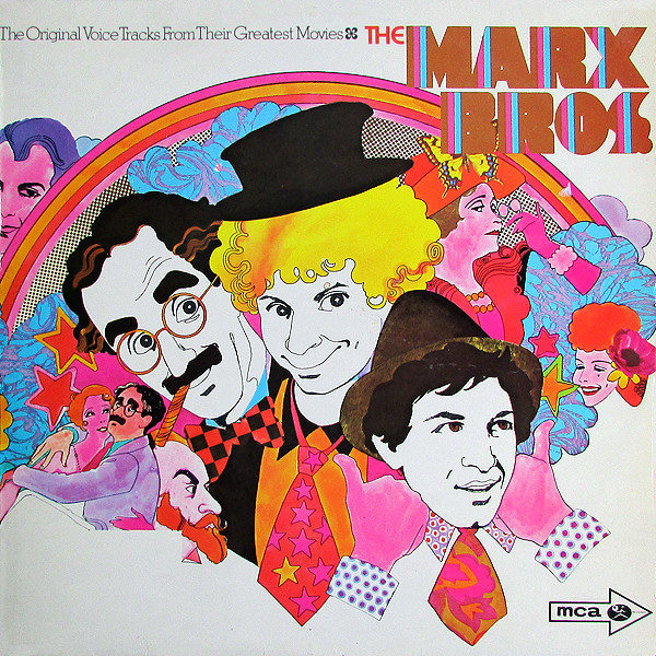 The Marx Bros* - The Original Voice Tracks From Their Greatest Movies (LP, Comp, Mono)