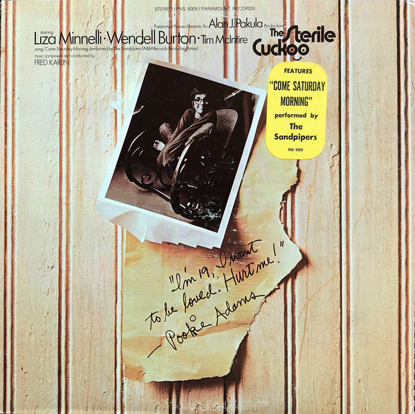 Fred Karlin / The Sandpipers - The Sterile Cuckoo (Original Soundtrack Recording) (LP)