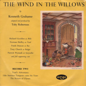 Kenneth Grahame - The Wind In The Willows (Record Two) (LP, Mono)