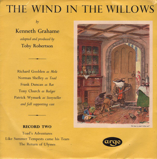 Kenneth Grahame - The Wind In The Willows (Record Two) (LP, Mono)