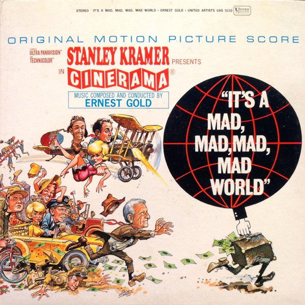 Ernest Gold - It's A Mad, Mad, Mad, Mad World  (Original Motion Picture Score) (LP, Album)