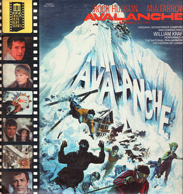 William Kraft, The National Philharmonic Orchestra Of London* - Avalanche (Original Soundtrack) (LP, Album)
