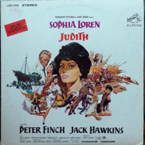 Sol Kaplan - Judith (Music From The Score Of The Motion Picture) (LP, Album)