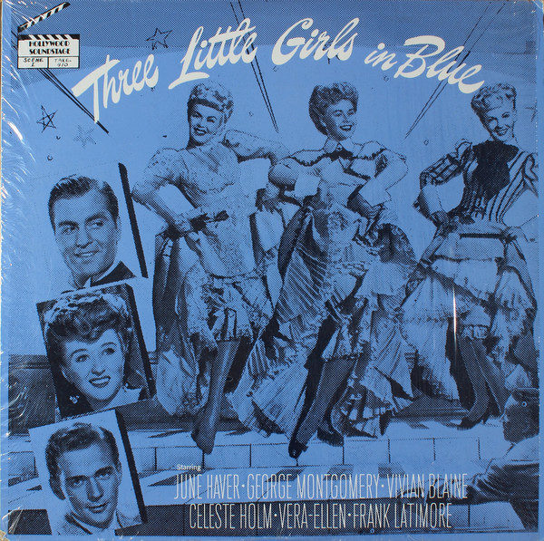 June Haver, George Montgomery (3) - Three Little Girls In Blue (LP)