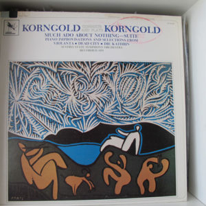 Erich Wolfgang Korngold - Korngold Conducts And Plays Korngold (LP)