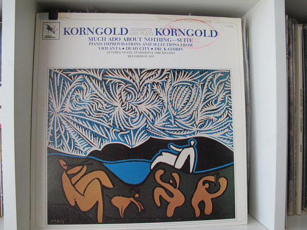 Erich Wolfgang Korngold - Korngold Conducts And Plays Korngold (LP)