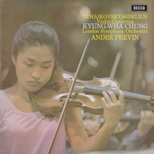 Tchaikovsky* / Sibelius*, Kyung-Wha Chung, London Symphony Orchestra, André Previn - Violin Concertos (LP, NB )