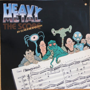 Elmer Bernstein - Heavy Metal - The Score (LP, Album, San)