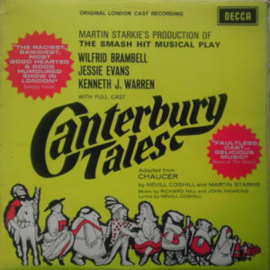 Richard Hill, John Hawkins*, Nevill Coghill - Canterbury Tales (LP, Album, Mono)