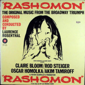 Laurence Rosenthal - Rashomon (LP, Mono)