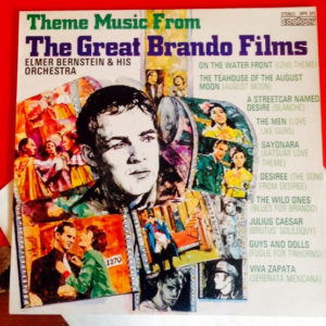Elmer Bernstein And His Orchestra* - Theme Music From The Great Brando Films (LP, Album, RE)