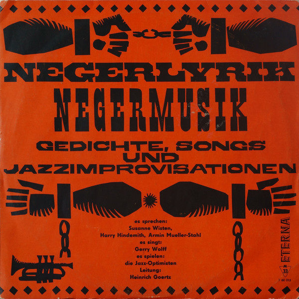 Various - Negerlyrik - Negermusik (10", Comp)