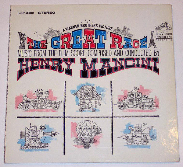 Henry Mancini - The Great Race - Music From The Film Score (LP, Album, Gat)