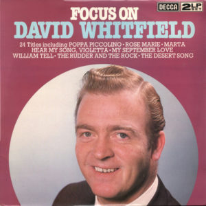 David Whitfield - Focus On David Whitfield (2xLP, Comp)
