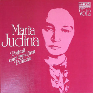 Maria Judina* - Portrait Einer Legendären Pianistin Vol.2 (4xLP, Mono + Box)