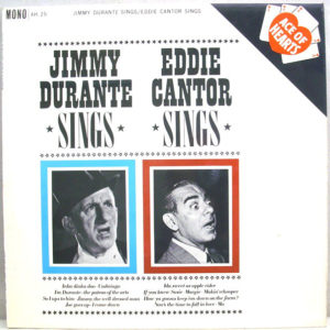 Jimmy Durante / Eddie Cantor - Jimmy Durante Sings/Eddie Cantor Sings (LP, Comp, Mono)