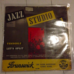 Paul Quinichette, Benny Green*, Frank Foster, Joseph Newman*, Hank Jones, Kenny Clarke, Edward Jones*, Sir Jonathan Gasser - Jazz Studio 1 (LP, Album, Mono)