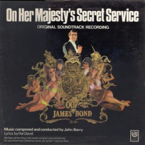 John Barry - On Her Majesty's Secret Service (Original Soundtrack Recording) (LP, Album, Gat)