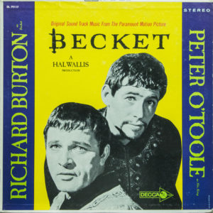 Laurence Rosenthal / Muir Mathieson - Becket (Original Sound Track Music From The Paramount Motion Picture) (LP)