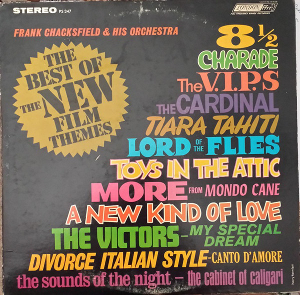 Frank Chacksfield & His Orchestra - The Best Of The New Film Themes (LP)