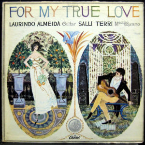 Laurindo Almeida, Salli Terri, Martin Ruderman* - For My True Love (LP, Mono)