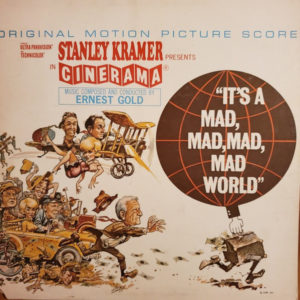 Ernest Gold - It's A Mad, Mad, Mad, Mad World - Original Motion Picture Score (LP, Album, RE)