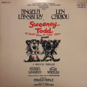 Angela Lansbury / Len Cariou - Sweeney Todd: The Demon Barber Of Fleet Street (Original Cast Recording) (2xLP, Gat)