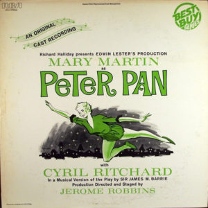 Mary Martin - Peter Pan (An Original Cast Recording) (LP, RE)