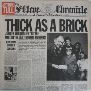 Jethro Tull - Thick As A Brick (LP, Album, RP, Gat)